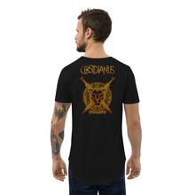 Load image into Gallery viewer, OBSIDIANUS Men's Curved Hem T-Shirt