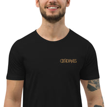 Load image into Gallery viewer, OBSIDIANUS Men's Curved Hem T-Shirt