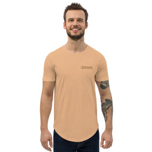 Load image into Gallery viewer, OBSIDIANUS Men's Curved Hem T-Shirt