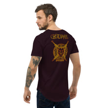 Load image into Gallery viewer, OBSIDIANUS Men's Curved Hem T-Shirt