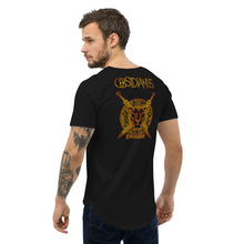 Load image into Gallery viewer, OBSIDIANUS Men's Curved Hem T-Shirt
