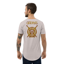 Load image into Gallery viewer, OBSIDIANUS Men's Curved Hem T-Shirt
