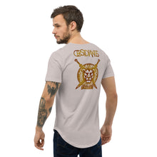 Load image into Gallery viewer, OBSIDIANUS Men's Curved Hem T-Shirt

