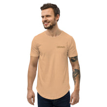Load image into Gallery viewer, OBSIDIANUS Men's Curved Hem T-Shirt
