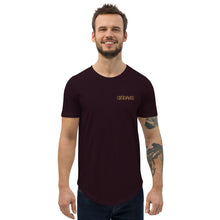 Load image into Gallery viewer, OBSIDIANUS Men's Curved Hem T-Shirt
