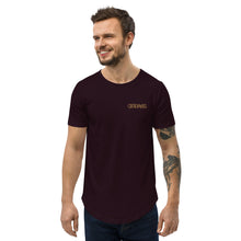 Load image into Gallery viewer, OBSIDIANUS Men's Curved Hem T-Shirt
