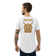 Load image into Gallery viewer, OBSIDIANUS Men's Curved Hem T-Shirt
