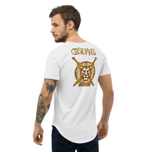 Load image into Gallery viewer, OBSIDIANUS Men's Curved Hem T-Shirt
