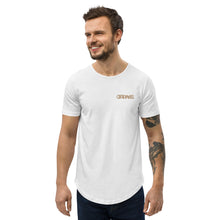 Load image into Gallery viewer, OBSIDIANUS Men's Curved Hem T-Shirt
